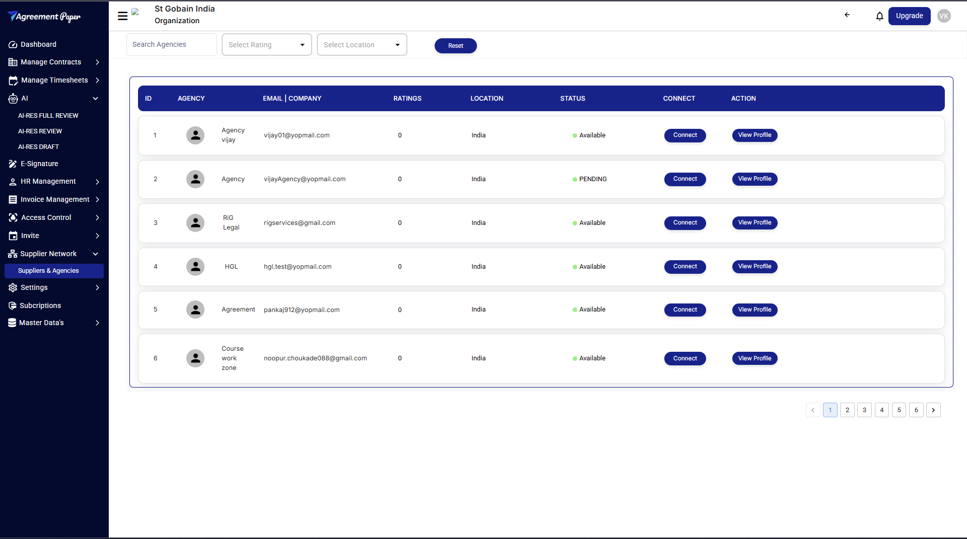 Supplier Network
